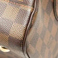 Miniatyrbild 10 av 10: Pre-owned Louis Vuitton Damier Ebene Duomo Brown