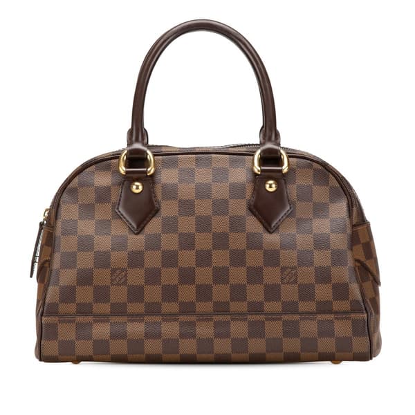 Pre-owned Louis Vuitton Damier Ebene Duomo Brown
