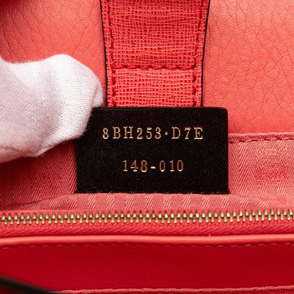 Pre-owned Fendi Petite Leather 2Jours Satchel Pink