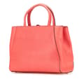 Miniatyrbilde 2 av 10: Pre-owned Fendi Petite Leather 2Jours Satchel Pink