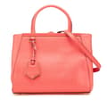 Miniatyrbilde 1 av 10: Pre-owned Fendi Petite Leather 2Jours Satchel Pink