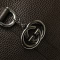 Pikkukuva 8 / 10: Pre-owned Gucci Large Leather GG Charm Dome Satchel Brown