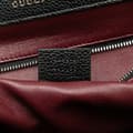 Miniatyrbilde 7 av 10: Pre-owned Gucci Small Grained Calfskin Zumi Top Handle Bag Black
