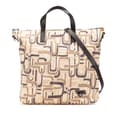 Pikkukuva 1 / 10: Pre-owned Prada Tessuto Stampato Satchel Brown