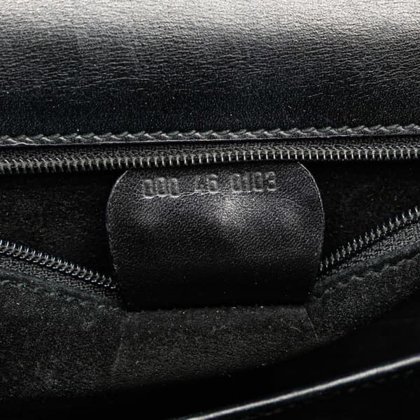 Pre-owned Gucci Calfskin Bakelite Night Black