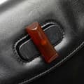 Miniatyrbild 8 av 10: Pre-owned Gucci Calfskin Bakelite Night Black