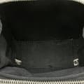 Miniatyrbild 4 av 10: Pre-owned Fendi Mini Vitello Astro Rubber Effect Trolley White