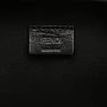 Miniatyrbild 5 av 10: Pre-owned Fendi Mini Vitello Astro Rubber Effect Trolley White