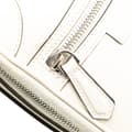 Miniatyrbild 8 av 10: Pre-owned Fendi Mini Vitello Astro Rubber Effect Trolley White