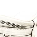 Miniatyrbild 9 av 10: Pre-owned Fendi Mini Vitello Astro Rubber Effect Trolley White