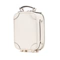 Miniatyrbild 2 av 10: Pre-owned Fendi Mini Vitello Astro Rubber Effect Trolley White