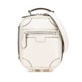 Miniatyrbild 1 av 10: Pre-owned Fendi Mini Vitello Astro Rubber Effect Trolley White