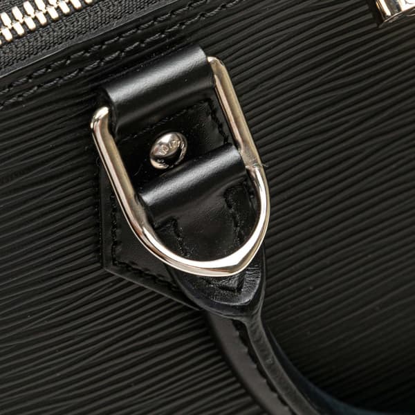 Pre-owned Louis Vuitton Epi Alma PM Black