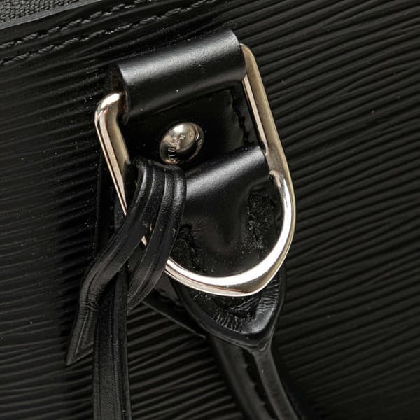 Pre-owned Louis Vuitton Epi Alma PM Black