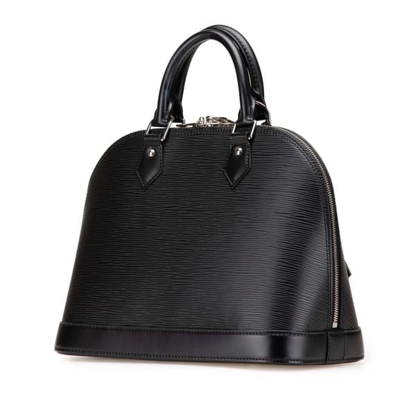 Pre-owned Louis Vuitton Epi Alma PM Black