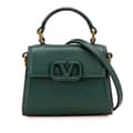 Pikkukuva 1 / 10: Pre-owned Valentino Micro Grainy Calfskin VSling Satchel Green