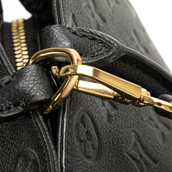 Pre-owned Louis Vuitton Monogram Empreinte Montaigne MM Black