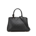 Miniatyrbild 1 av 10: Pre-owned Louis Vuitton Monogram Empreinte Montaigne MM Black