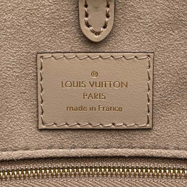 Pre-owned Louis Vuitton Bicolor Monogram Empreinte Giant Onthego MM Brown