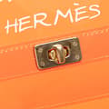 Pikkukuva 5 / 10: Pre-owned Hermès Vinyl Souvenir De L Exposition Kelly Handbag Orange