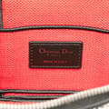 Miniatyrbild 6 av 10: Pre-owned Dior Small Canvas Embroidered D Royaume d Amour Diortravel Vanity Case White