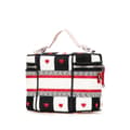 Miniatyrbild 2 av 10: Pre-owned Dior Small Canvas Embroidered D Royaume d Amour Diortravel Vanity Case White