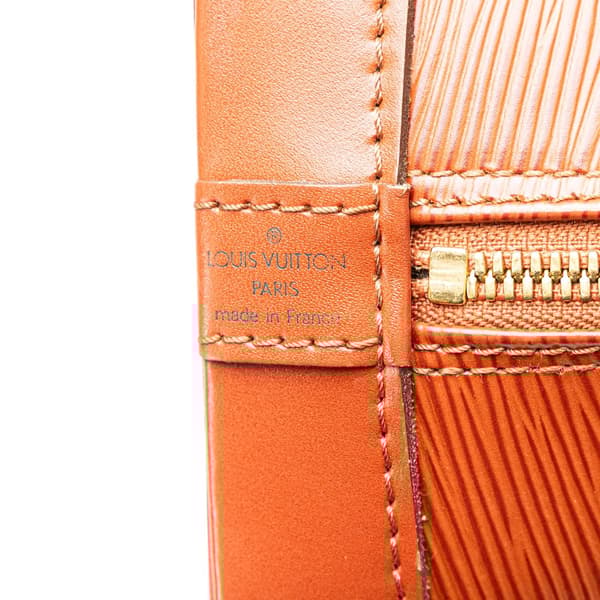 Pre-owned Louis Vuitton Epi Alma PM Brown