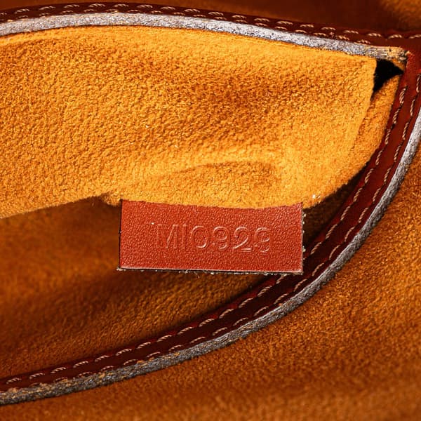 Pre-owned Louis Vuitton Epi Alma PM Brown