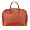 Miniatyrbild 1 av 10: Pre-owned Louis Vuitton Epi Alma PM Brown
