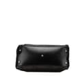 Miniatyrbilde 3 av 10: Pre-owned Dior Large Lambskin Cannage Polochon Granville Satchel Black