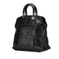 Miniatyrbilde 2 av 10: Pre-owned Dior Large Lambskin Cannage Polochon Granville Satchel Black