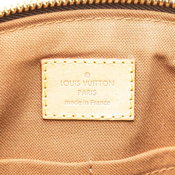 Pre-owned Louis Vuitton Monogram Tivoli PM Brown