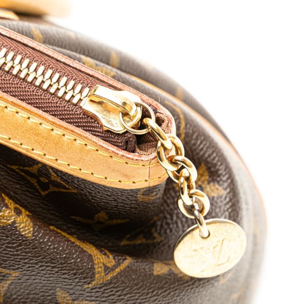 Pre-owned Louis Vuitton Monogram Tivoli PM Brown