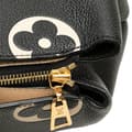 Miniatyrbild 6 av 10: Pre-owned Louis Vuitton Bicolor Monogram Empreinte Giant Petit Palais Black