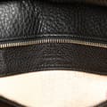 Miniatyrbild 5 av 10: Pre-owned Gucci Medium Leather Bamboo Daily Satchel Black