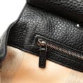 Miniatyrbild 6 av 10: Pre-owned Gucci Medium Leather Bamboo Daily Satchel Black