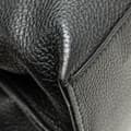 Miniatyrbild 7 av 10: Pre-owned Gucci Medium Leather Bamboo Daily Satchel Black