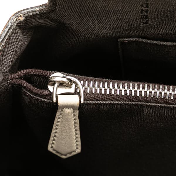 Pre-owned Fendi Large Leather By The Way Satchel Brown