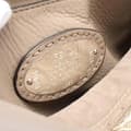 Miniatyrbillede 4 af 7: Pre-owned Fendi Medium Leather Selleria Peekaboo Iconic Satchel Brown
