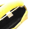 Miniatyrbillede 3 af 6: Pre-owned Fendi Mini Leather Peekaboo Iconic Satchel Yellow
