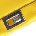 Miniatyrbillede 5 af 6: Pre-owned Fendi Mini Leather Peekaboo Iconic Satchel Yellow