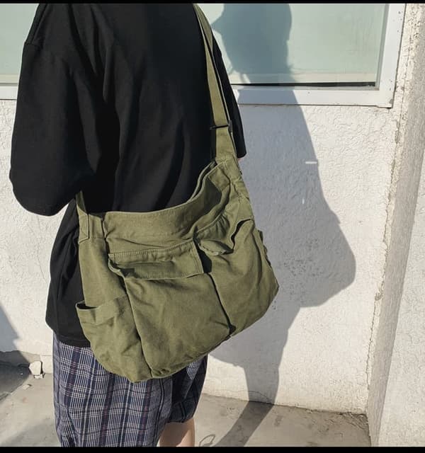 Lollanda Dam axelväska, casual crossbodyväska, stor shoppingväska, handväska
