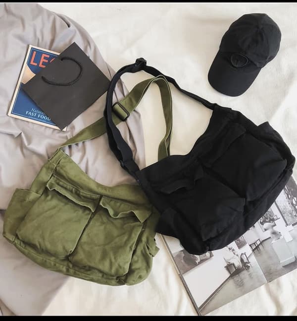 Lollanda Dam axelväska, casual crossbodyväska, stor shoppingväska, handväska