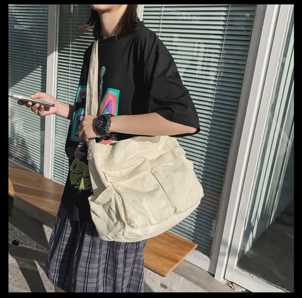 Lollanda Dam axelväska, casual crossbodyväska, stor shoppingväska, handväska