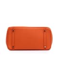 Miniatyrbild 3 av 10: Pre-owned Hermès Togo Birkin Retourne 35 Orange