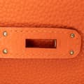 Miniatyrbild 6 av 10: Pre-owned Hermès Togo Birkin Retourne 35 Orange