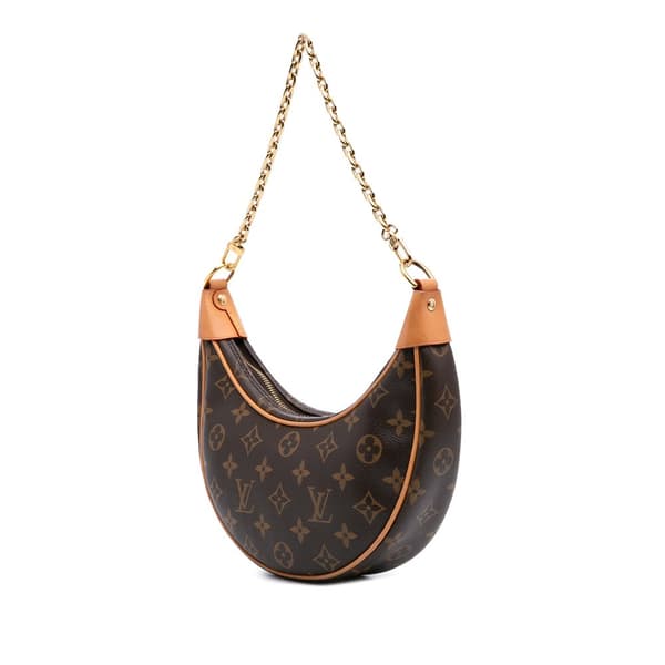 Pre-owned Louis Vuitton Monogram Loop Brown
