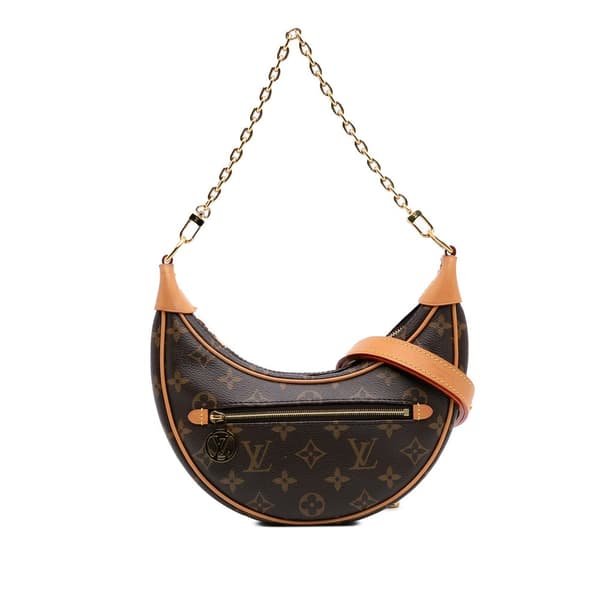 Pre-owned Louis Vuitton Monogram Loop Brown