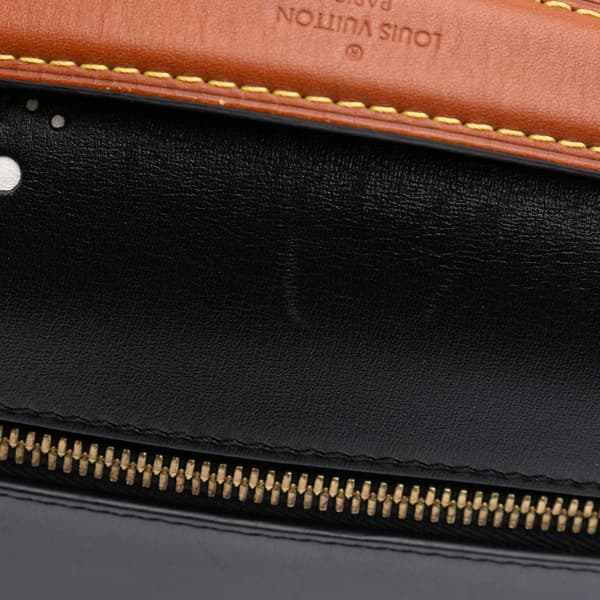 Pre-owned Louis Vuitton Monogram Brogue Pochette Metis Brown