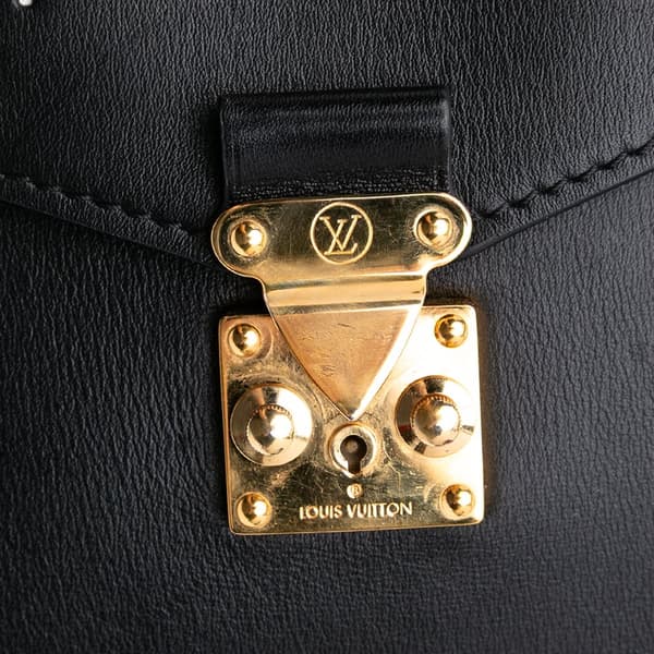 Pre-owned Louis Vuitton Monogram Brogue Pochette Metis Brown